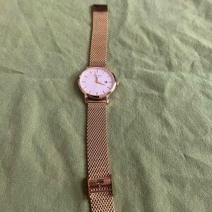 Gold Vitae London Men’s Stainless Steel Watch - Needs Battery